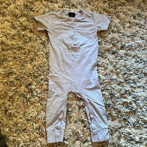 Little Bipsy gray romper
